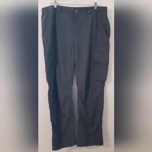 Columbia Black Cargo Pants with Straight Leg Design